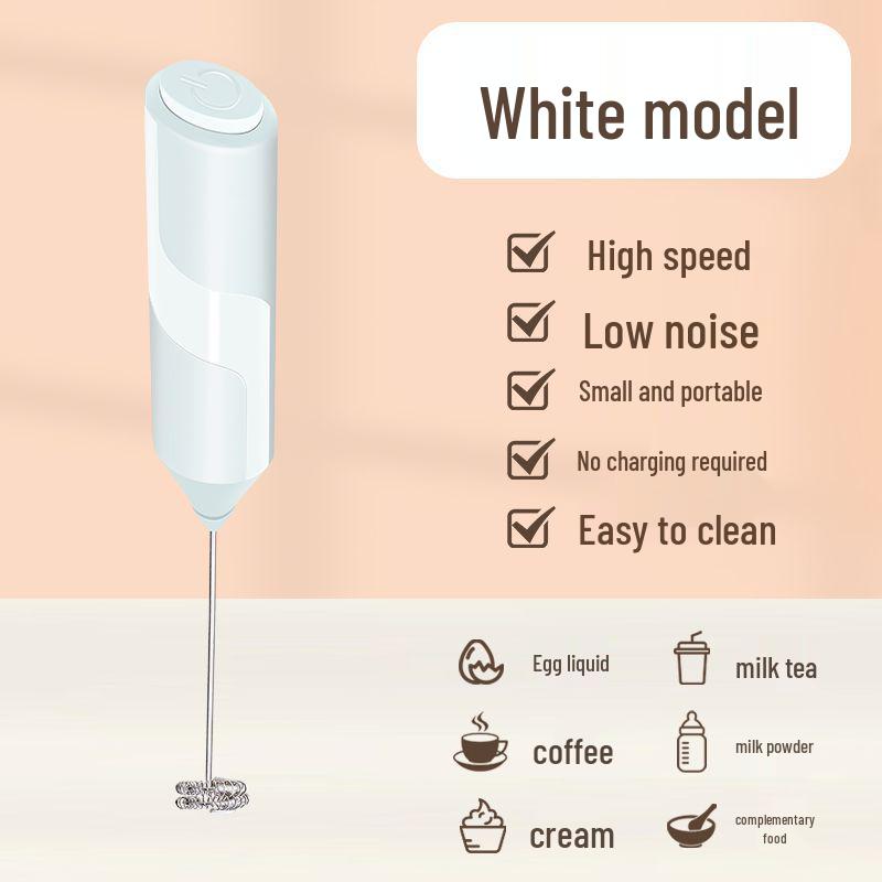 Kabelloser elektrischer Handmilch- und Eierschäumer