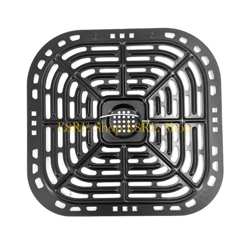 L8RE Heißluftfritteuse Grillpfanne Antihaftbeschichtung Knusperplatte für Instant 6qt Heißluftfritteuse Ersatzteil Leicht zu reinigen