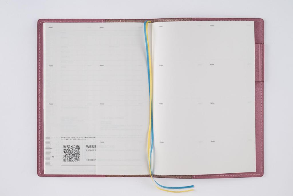 Takahashi 2026 B6 Weekly Charm 10 Light Brick Red Planner 360 January No. (Starts 2026)