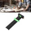 6in Woodworking Scriber with Limit Block Parallel Vertical Marking Easy to Read Double Line Marking Ruler