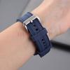 20 22mm Gummi-Uhrenarmband Universelles Armband für Rolex Weiches Silikon Wasserdicht Schnellverschluss Armband Uhrenzubehör