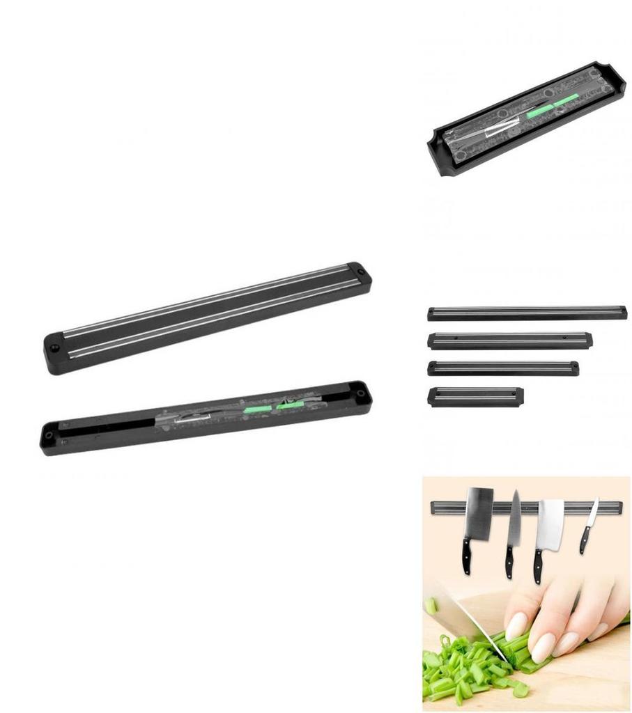 Magnetic Stainless Steel Wall Mount Knife Holder With Strong Magnetic Strip For Kitchen Storage