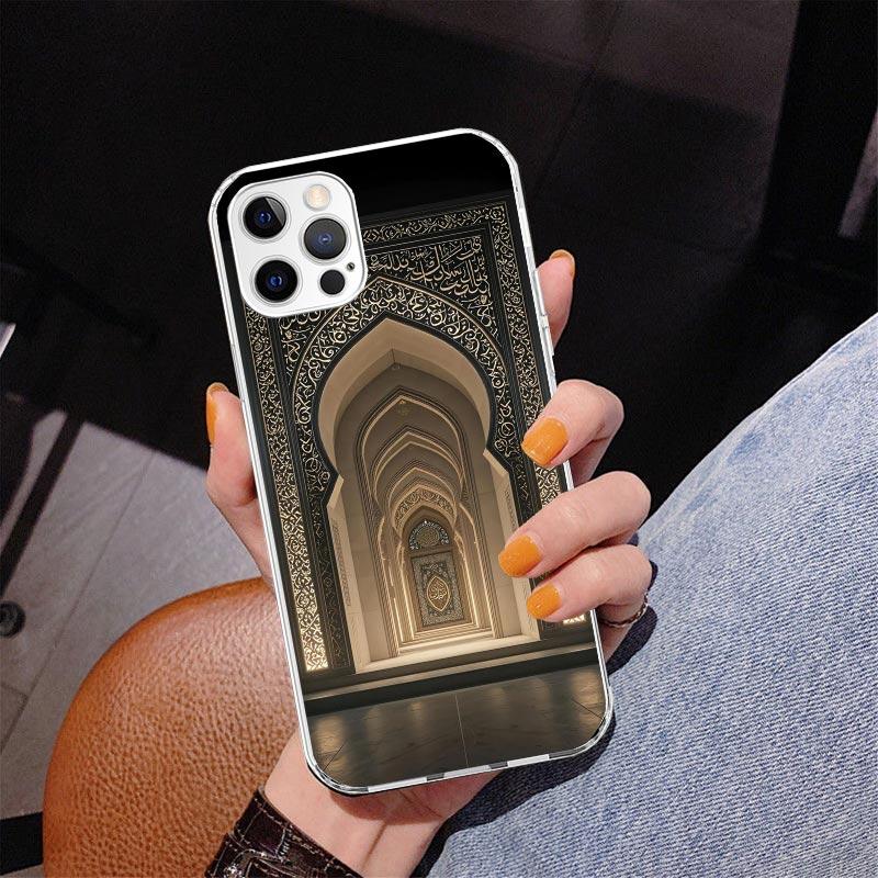Islam Muslim Mosque Phnoe Case for Iphone 17 Air 16 16E 11 12 13 Mini 14 Plus 15 Pro Max 7 8 + SE 2020 Phone Cover Coque