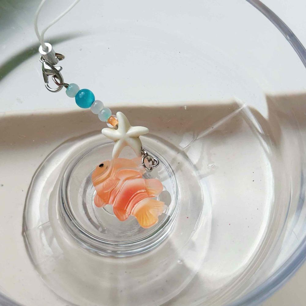 Snur telefon frânghie agățat breloc telefon mobil lanț telefon pește lanț telefon bijuterii