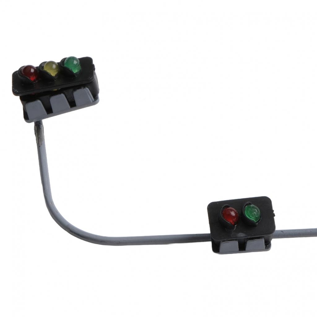 & 2X Schraube Bemalte Lichter Zubehör DIY Modell LED