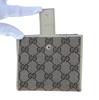 Used GUCCI GG Monogram Bifold Wallet Leather Canvas Beige Gold Unisex