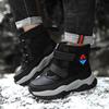 Children Warm Snow Boots Kids Winter Cotton Shoes Non-slip Snow Outdoor Warm Plush Boots High Top Warm Furry Footwear Waterproof Warm Sneakers