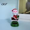 Solar Swing Figures for Cars Powered Dancing Car Ornament, Creative Dashboard Christmas Cartoon Figure Gifts Friends Auto Interior Decoration,