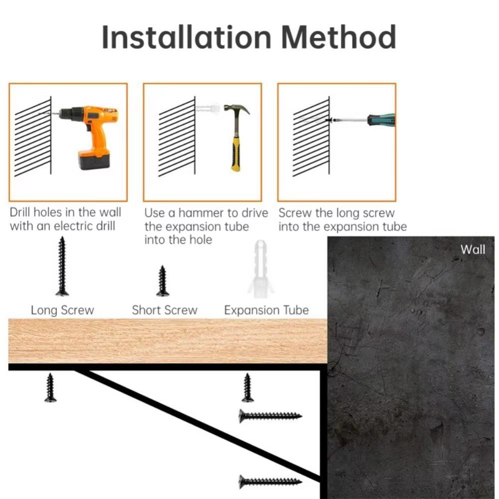 New L-type Floating Shelf Wall Mount Joint Angle Wall Shelf Shelving Heavy Duty Iron Metal Triangle Shelf Home Bookshelf