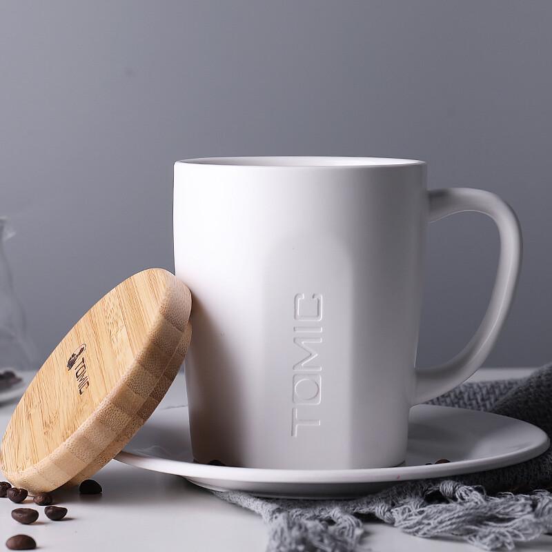 TOMIC Ceramic Mug with Lid TC1316U01