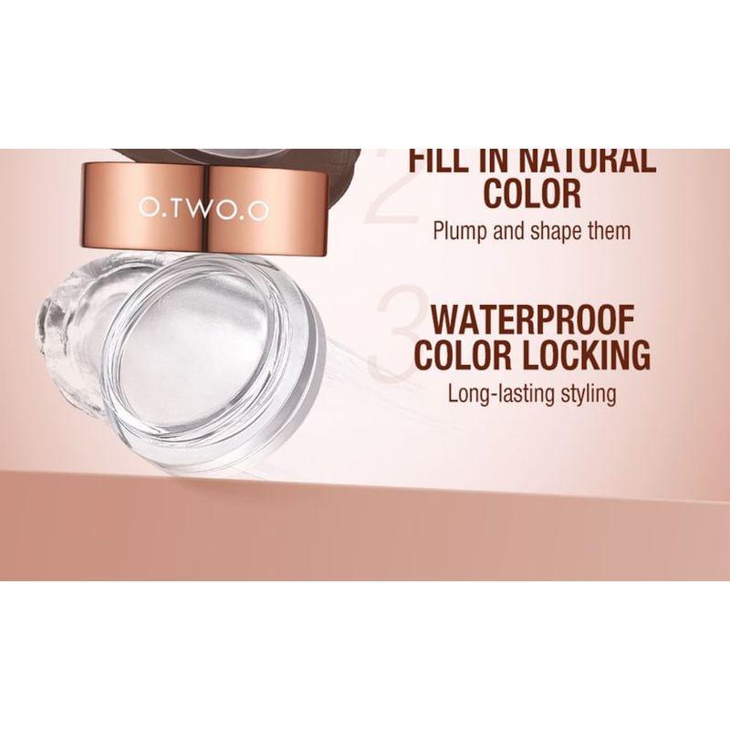 O.TWO.O - 2-in-1 Fluffy Shaping wenkbrauwcrème - 3 Kleuren