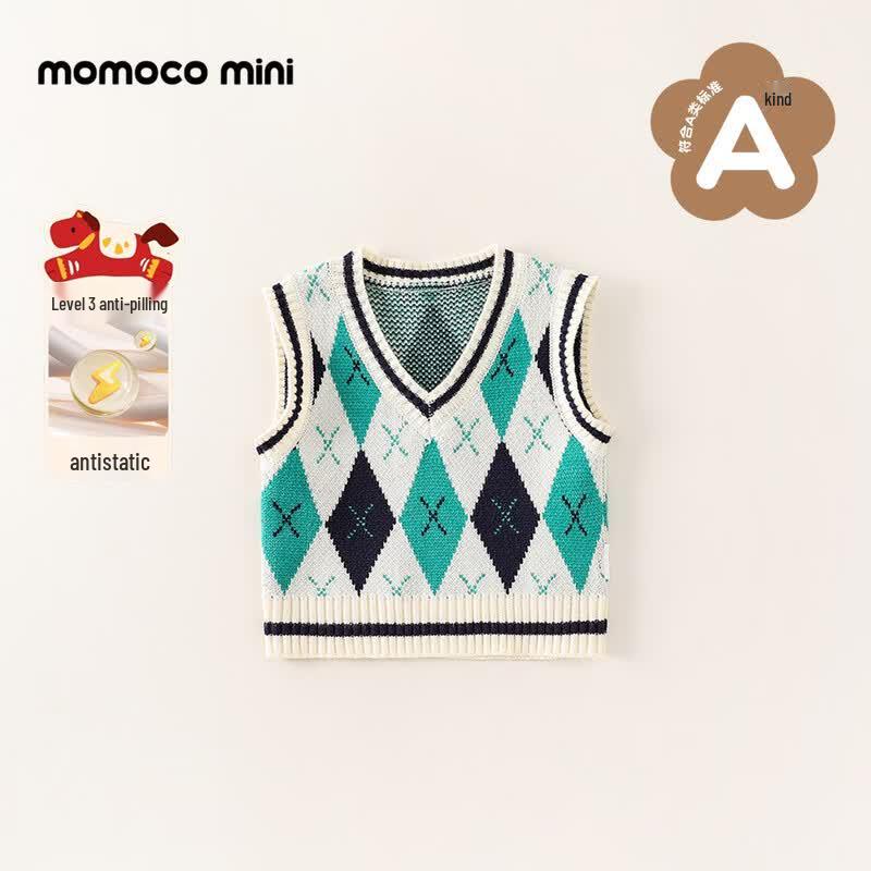 MOMOCO Infant Toddler Knit Vest Sweater 73