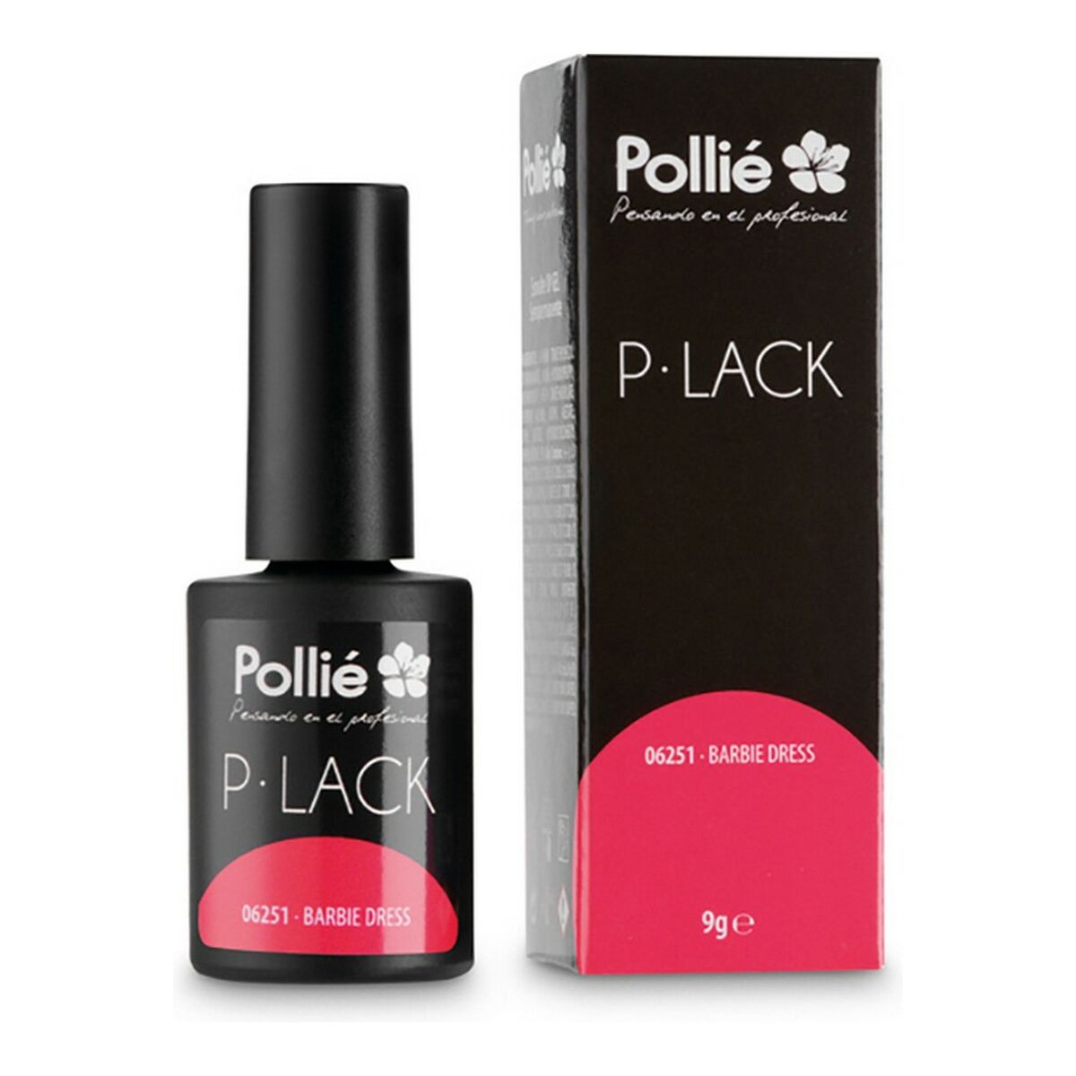 

Полуперманентный лак для ногтей P-Lack Eurostil BARBIE DRESS Barbie Dress (9 г)