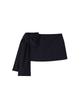 CRANK Ribbon Micro Skirt_Navy