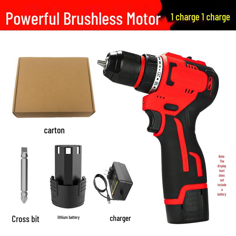 16.8V High Power Brushless Electric Screwdriver with 10mm Metal Ratchet