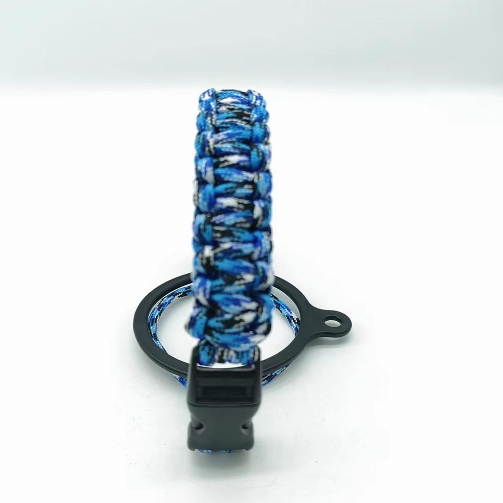 Water Bottle Accessories Paracord Rope Holder Wide Mouth Bottle Portable Rope Hand Strap Cup Carrier Color Cupful Rope