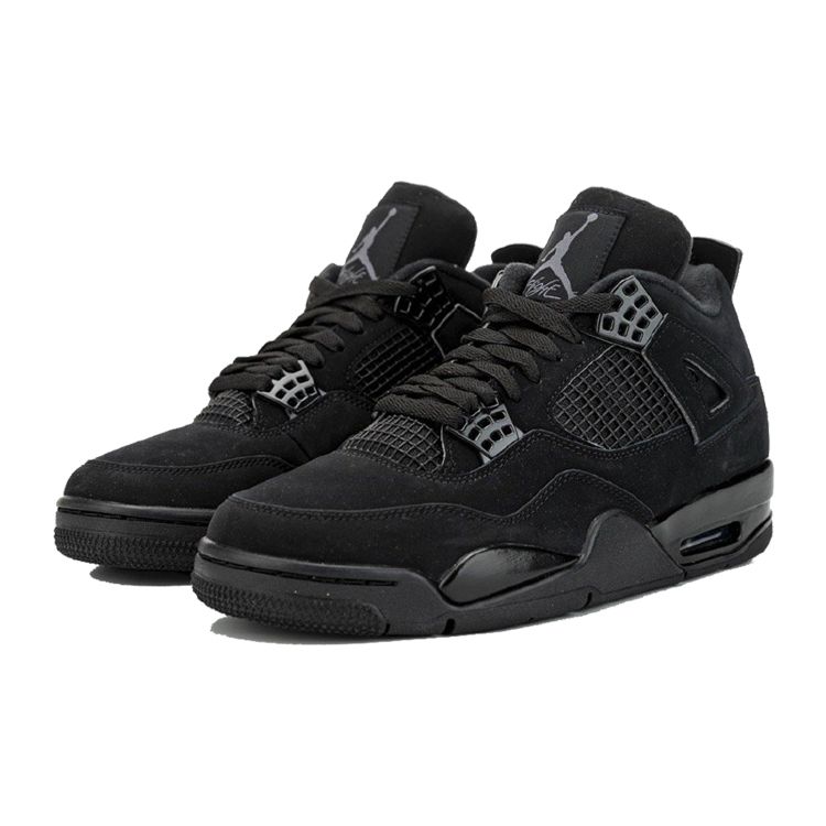 Air Jordan 4 Retro Black Cat 2020 Men Sneakers Light-Graphite CU1110-010