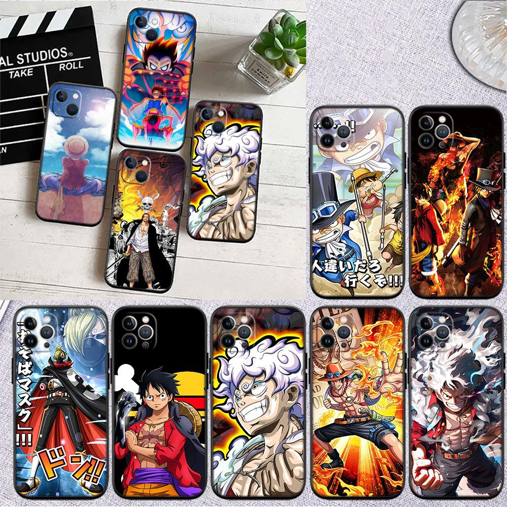 One Piece Luffy Soft Shell Phone Case for Xiaomi Poco C40 C50 C51 C55 C65 C71 C75 F3 F5 F6 F7 M2 M3 Pro Ultra