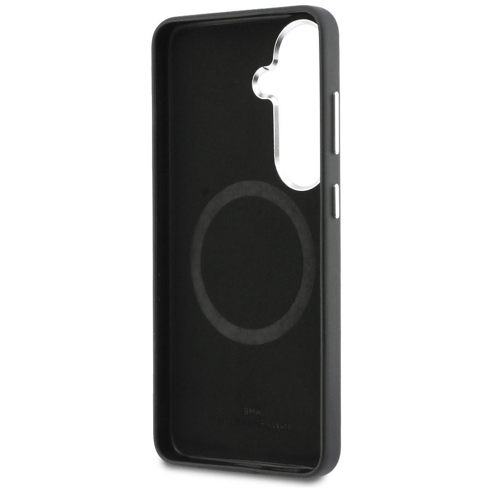 BMW Sign Metal Logo MagSafe Case for Samsung Galaxy S26 Black