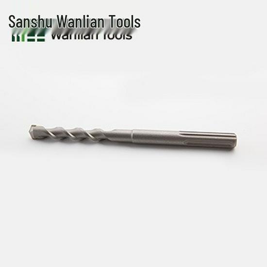 Universal Extended Shank Concrete Drill Bit with Two Flutes & Grooves for Cement Walls