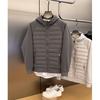 Autumn and Winter Hooded Design Sense Casual Solid Color Niche Stitching Young Men's Hooded Jacket To Keep Warm