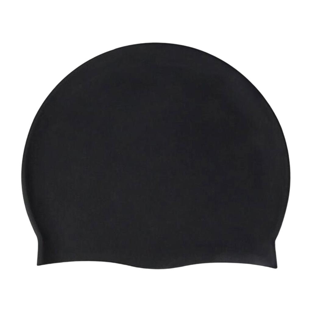 Silicone Swim Cap High Elasticity Waterproof Swimming Hat Ear Protection Comfortable Fit Stretchable Material Durable Design