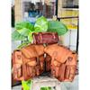Motorcycle Pouch Certified Leather Two Bags Panniers Saddle Bag Saddlebags