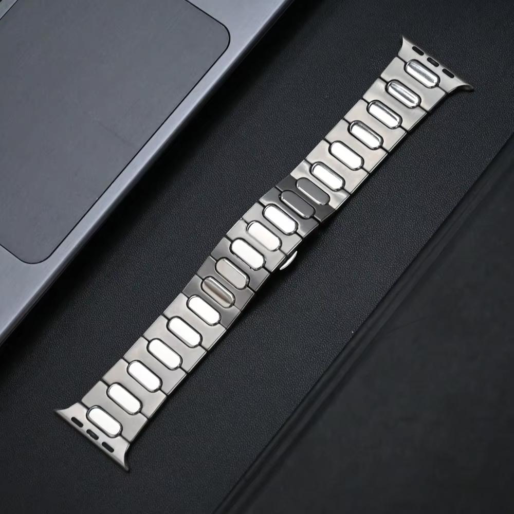Titanium strap for Apple Watch Ultra 49mm 46 44mm 45mm ultra 2 band business bracelet for iWatch Series 10 9 8 7 se 6 5 4 correa