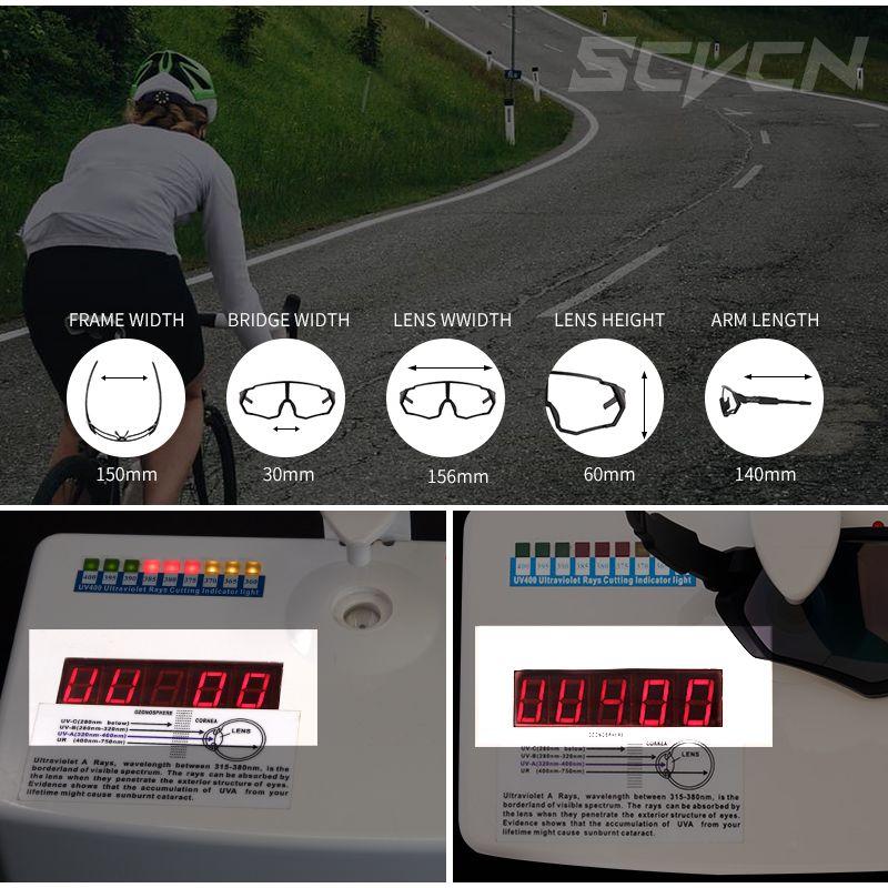 Sport Radfahren Brille Fahrrad Brillen Mountainbike Radfahren Brille Polarisierte Sonnenbrille