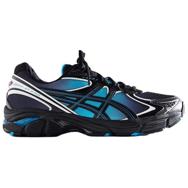 Kith X Marvel Super Villains X Asics GT-2160 Venom Durable Low-Top Running Shoes Unisex Sneaker Black Blue 1203A660