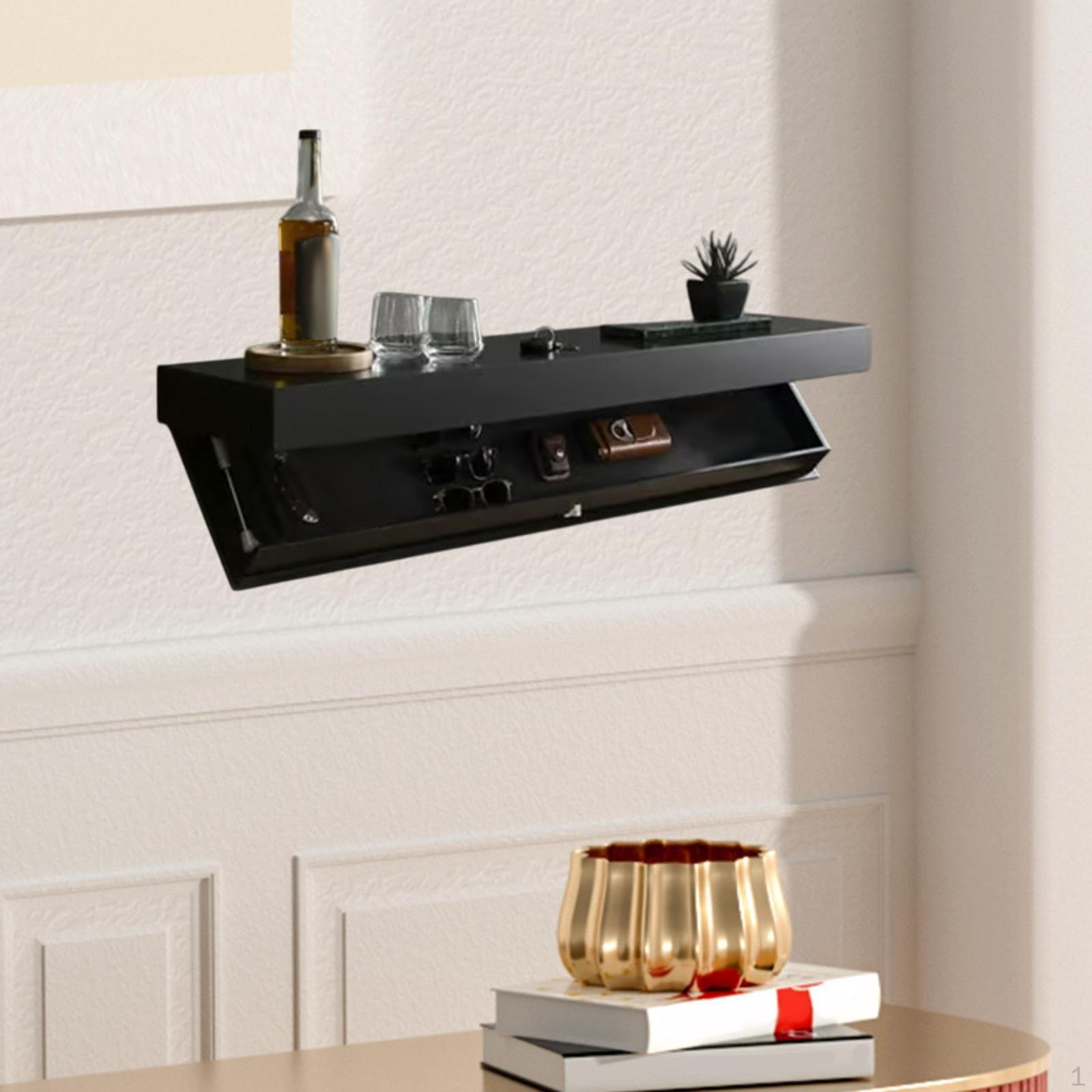 

Wall Shelf for Creative Home Organization in Bathroom Kitchen чорний