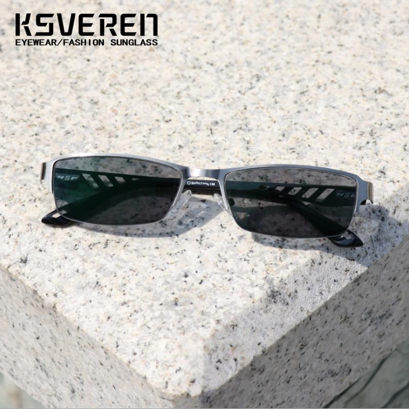 Metal Photochromic Men Women Half Frame Reading Glasses Single Focus Presbyopic Glasse Prescription Glasses Optical Glasses