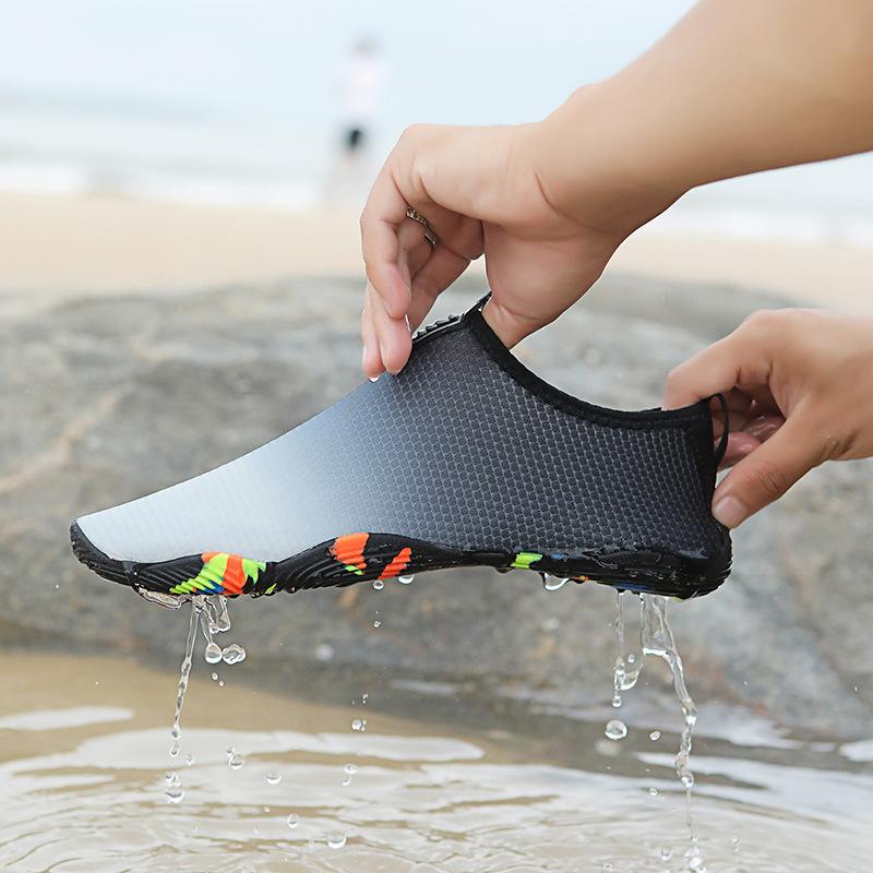 Strandschuhe Schwimmschuhe Tauchen Outdoor Barfuß Weiche Sohle Bachwanderung Schuhe Barfuß Schnorcheln Watschuhe