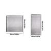 Aluminum Foil Insulation Film For Window Covering Sun Blocking Reduces Glares Enhances Privacy Home Office Car Use
