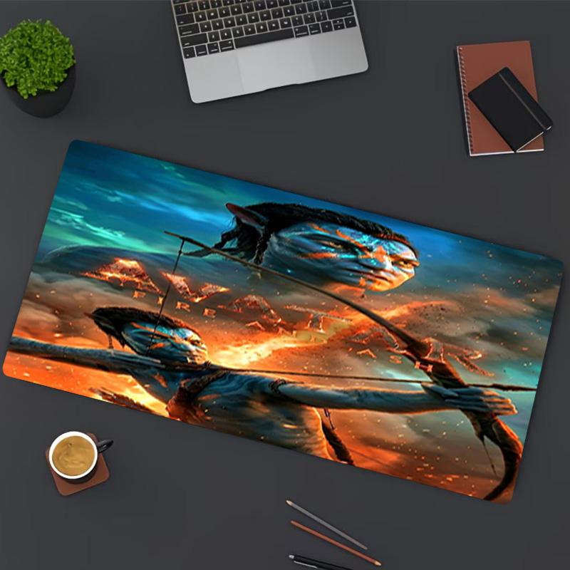 Avatar Print Mouse Pad, for Keyboard Pad Laptop PC Mat for Office Home Use, Desk Decor, Perfect Birthday Gift for Gamers