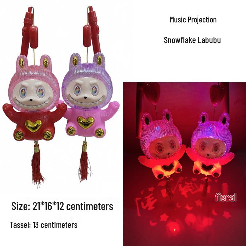 2026 Year of the Horse Spring Festival Children's Handheld Cartoon Lantern Toy