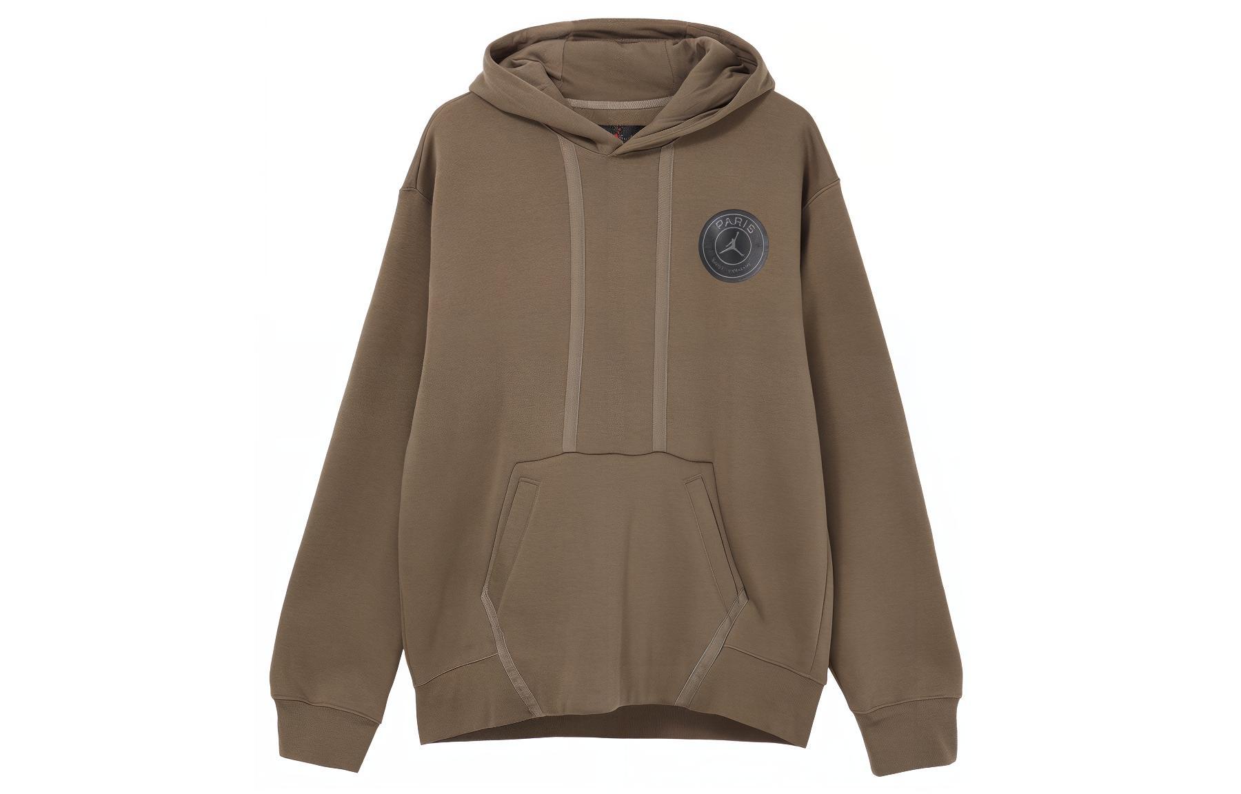 Мужская толстовка Jordan Paris Saint-Germain с логотипом Коричневая DZ2924-274 M