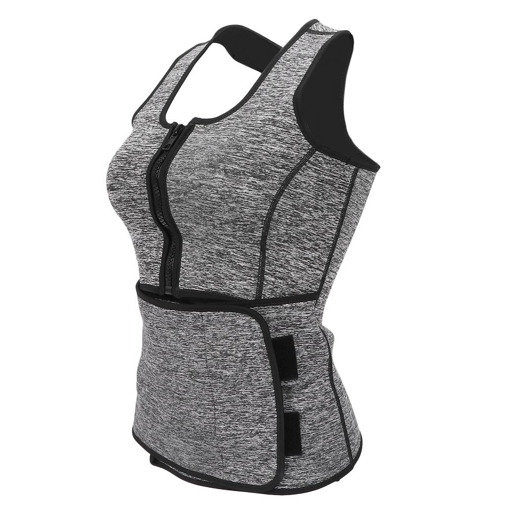 Sweat Sauna Suit Vest Yoga Workout Body Corset Sauna Fat Burner Cincher for Women
