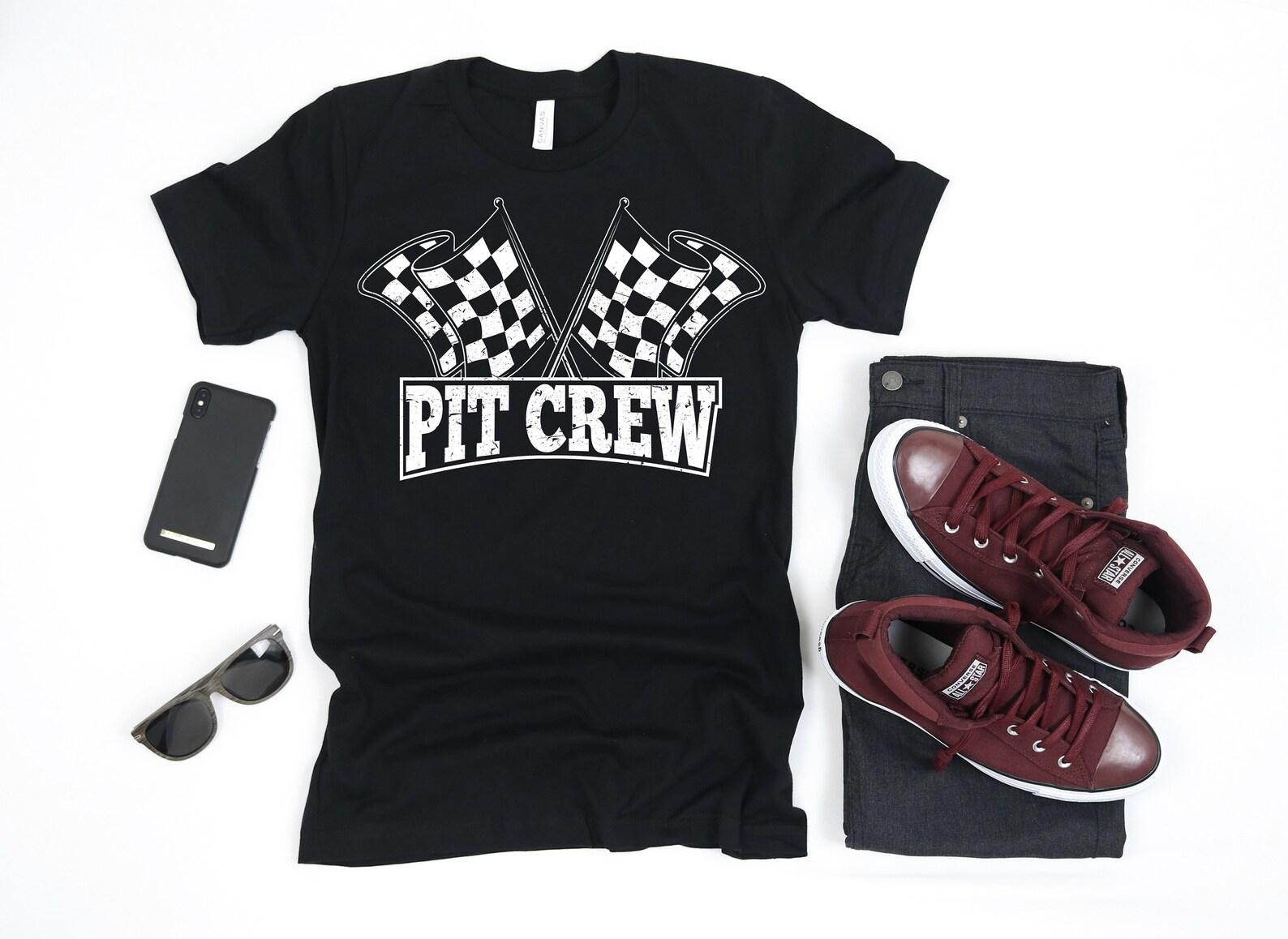 Pit Crew Car Shirt Pit Crew Birthday Party Car T-Shirt, Tank Top, T-shirt, T-shirt,T-shirt, Child Apparel Gift 2XL