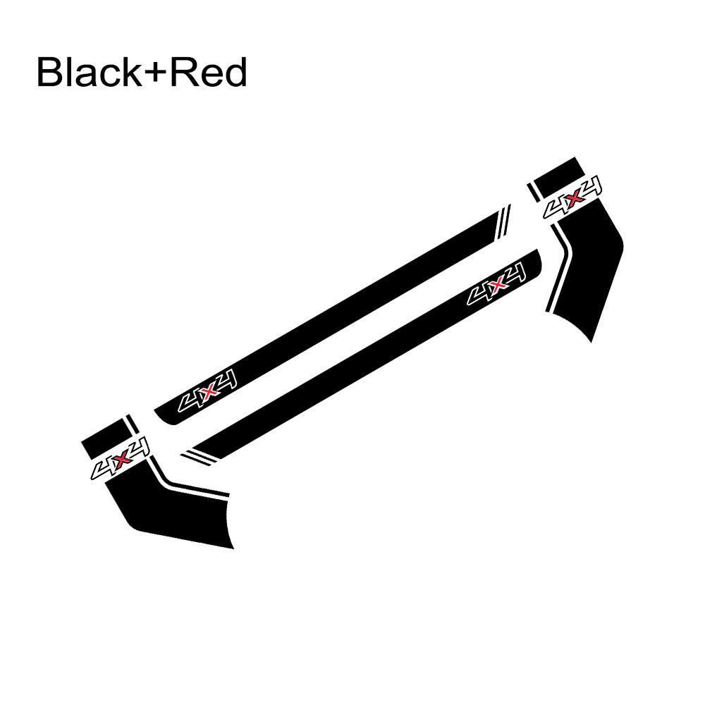 Pickup 4X4 Stickers For Mitsubishi L200 Triton Dodge RAM 1500 Toyota Hilux Isuzu Dmax Ford F150 Off Road Auto Tuning Accessories