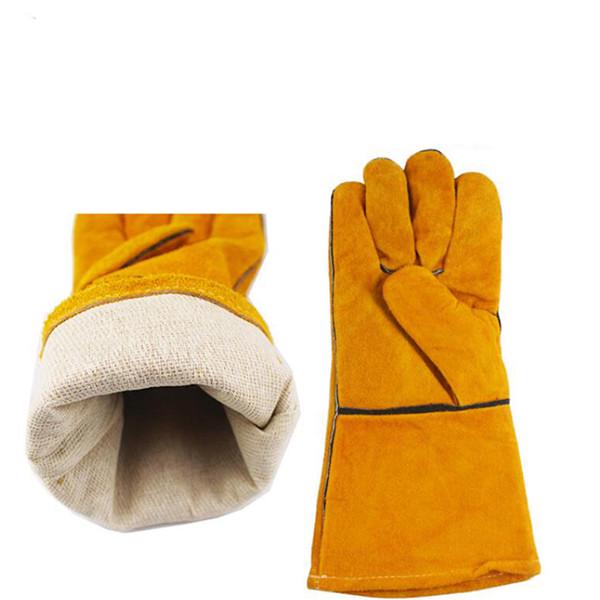 Work Gloves Leather Retro Climbing Sport Gloves Climbing Gardening Protective Gloves