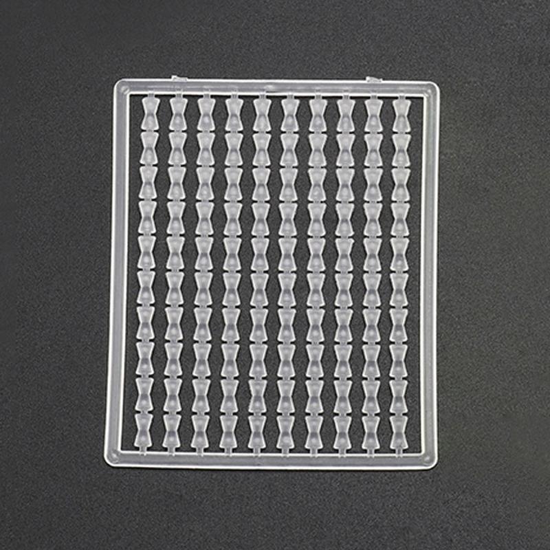 

10 карточек/лот 1000 шт. Стопоры для волос для карповой рыбалки для насадки, форма гантели, маленькая рыболовная пробка-стопор, бусина, рыболовная снасть белый