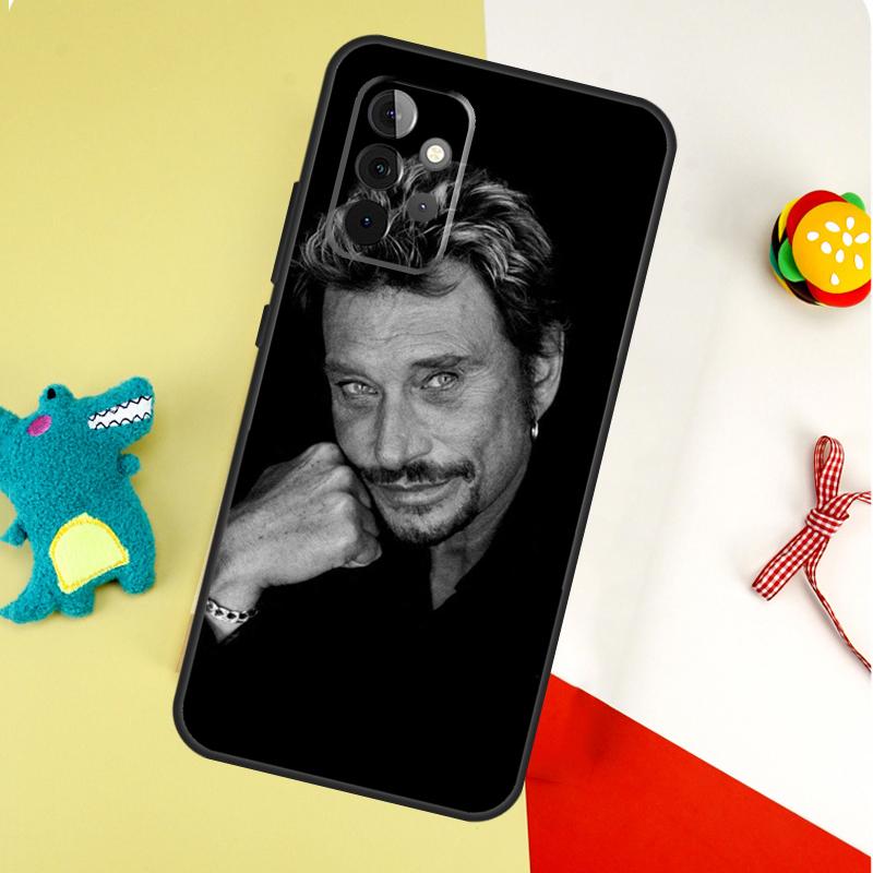 Johnny Hallyday Case For Samsung Galaxy A54 A34 A24 A14 A12 A22 A32 A42 A52 A72 A52S A51 A71 A13 A53 Cover