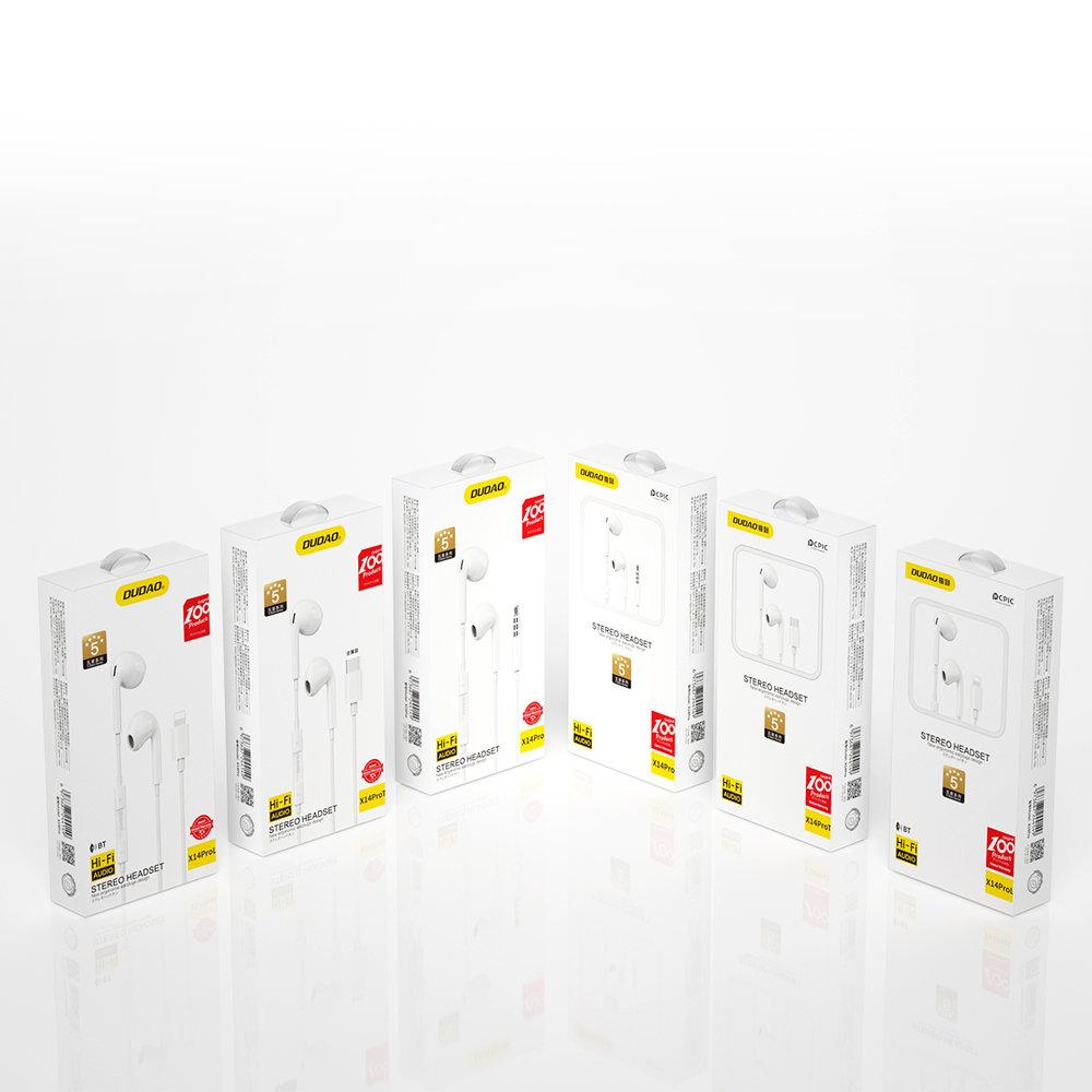 iPhone In-Ear Headphones with Lightning Plug X14PROLW1 White