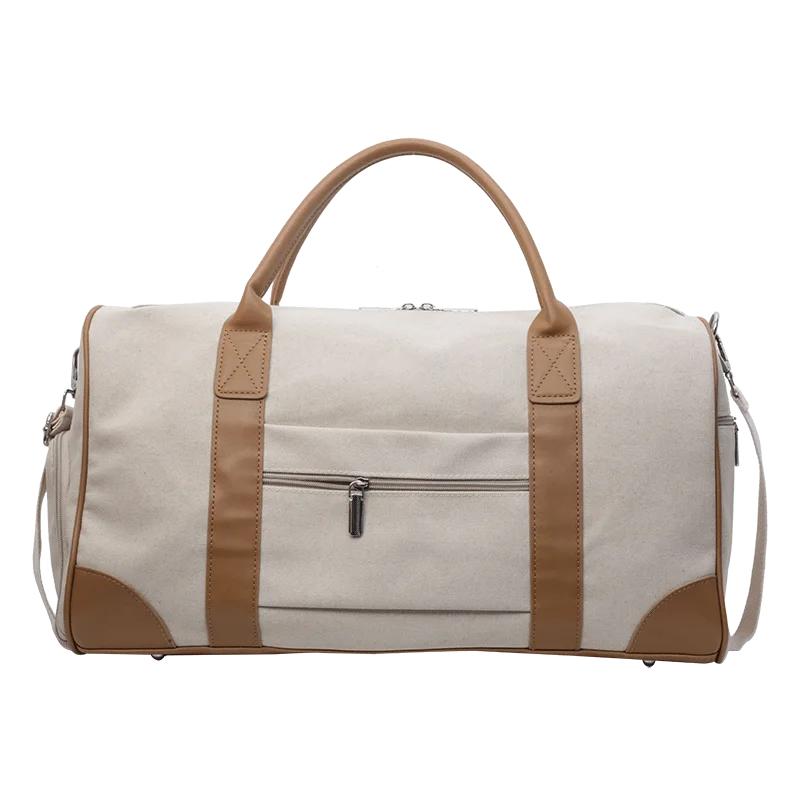 Monochromatic Large Capacity Women's Travel Shoulder Bag  Zipper Shoulder Bag  Versatile Casual Bag  High Quality  New Style