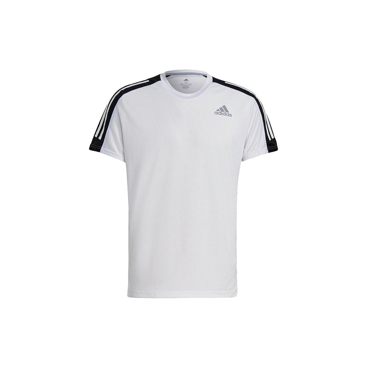 adidas Own The Run Tee Running Sports Round Neck Short Sleeve White Men s GM1596 XXL