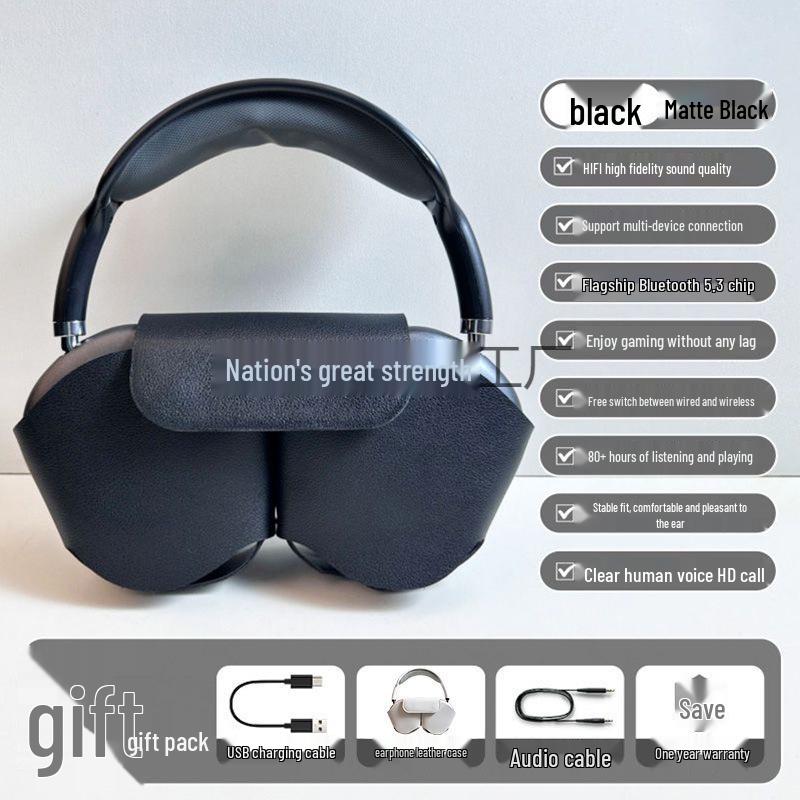 2025 Huaqiangbei Geräuschunterdrückende Over-Ear Bluetooth-Kopfhörer für iPhone P9proMax