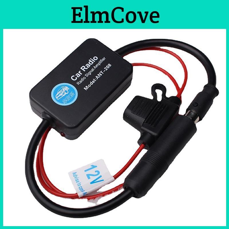 Fm Enhance Am Radio Antiinterference Auto Electronic Accessories 12v For Ant208 Car Antenna Signal Amplifier Set