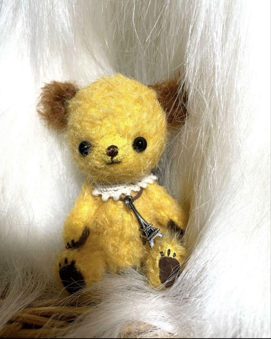 

[USED] Small teddy bear stuffed animal handmade