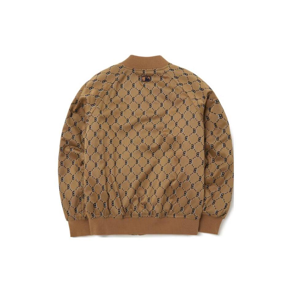 New MLB Boston Red Sox FW22 Baseball Jacket Unisex Beige Yellow 3AJPM0224-43BGS